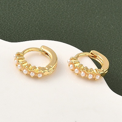 Brass Hoop Earrings EJEW-D337-14B-G-1