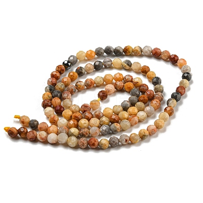 Natural Crazy Lace Agate Beads Strands G-A129-3mm-17-1