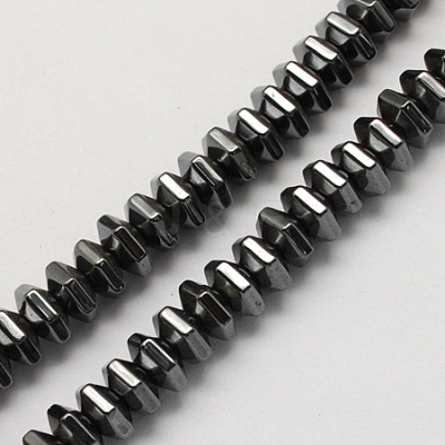 Non-magnetic Synthetic Hematite Beads Strands G-Q906-5mm-1