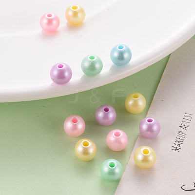 Opaque Acrylic Beads MACR-S370-H8mm-1