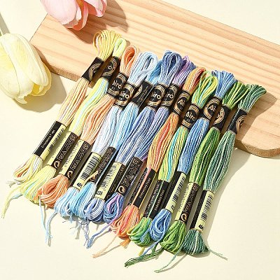 6-Ply Polyester Embroidery Floss OCOR-FZ0001-01F-1