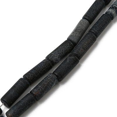 Natural Weathered Agate Beads Strands G-D0005-45A-01-1