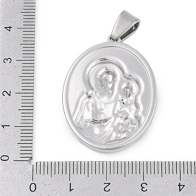 304 Stainless Steel Pendants STAS-M103-01AS-02-1