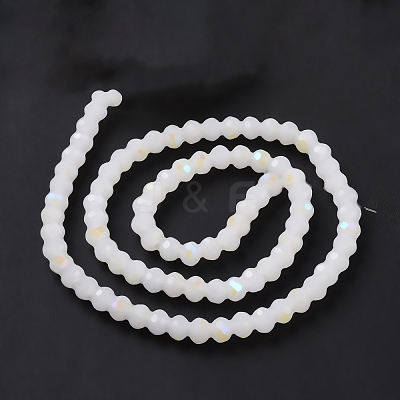 Electroplate Glass Beads Strands EGLA-A044-J1mm-L05-1