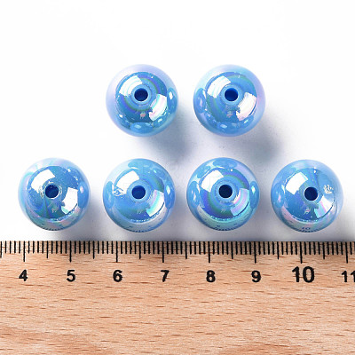 Opaque Acrylic Beads MACR-S370-D16mm-8-1