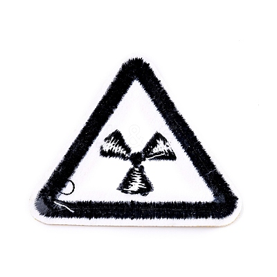 Computerized Embroidery Cloth Iron on/Sew on Patches DIY-M006-12B-1