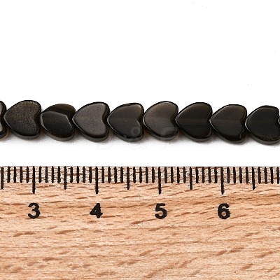 Heart Natural & Synthetic Mixed Gemstone Bead Strands G-L420-25-6mm-M-1