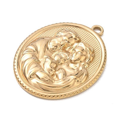 Religion 201 Stainless Steel Pendants SA-CBA5FB0-01G-B-1