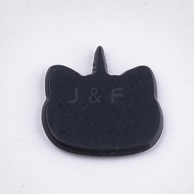 Plastic Kitten Cabochons KY-T010-08-1