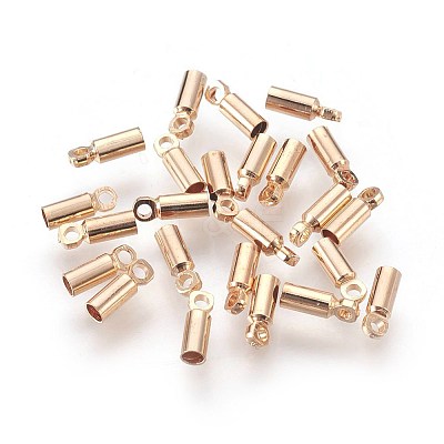 Brass Cord Ends LS-KK-F768-04LG-1