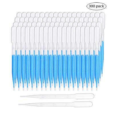 3ML Disposable Plastic Dropper LS-TOOL-WH0022-01-1