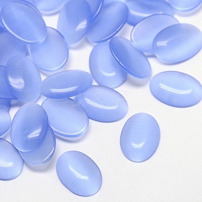 Cat Eye Cabochons CE-J005-10x14mm-07-1