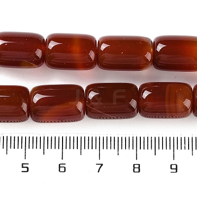 Natural Red Agate Beads Strands G-NH0019-A03-03-1