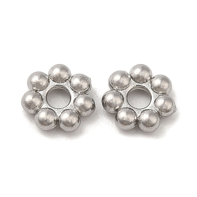 Non-Tarnish 304 Stainless Steel Spacer Beads STAS-H176-04D-P-1