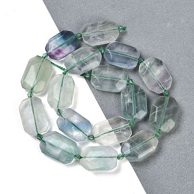 Natural Colorful Fluorite Beads Strands G-B125-P13-01-1