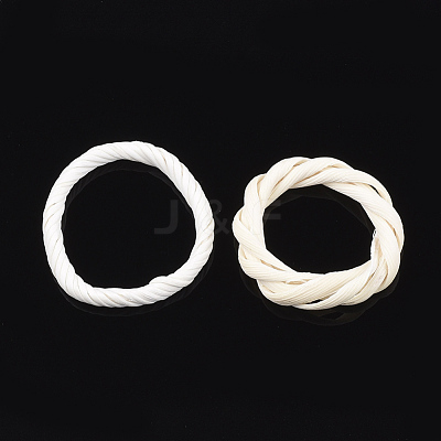 Handmade Reed Cane/Rattan Woven Linking Rings X-WOVE-T006-004A-1