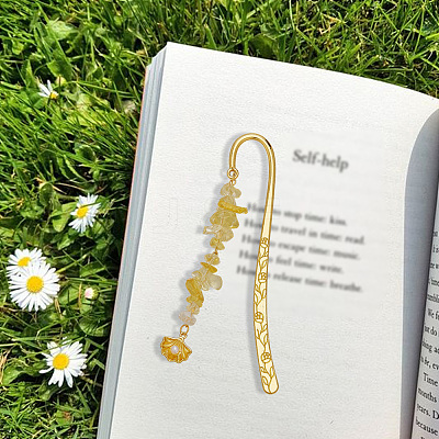20Pcs 4 Styles Alloy Bookmark Findings DIY-SC0033-58-1