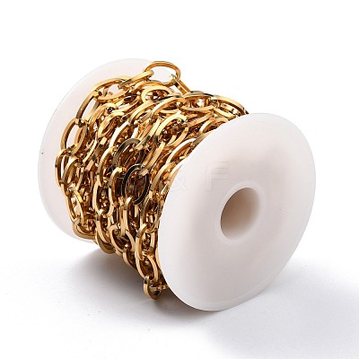 Ion Plating(IP) 304 Stainless Steel Cable Chains STAS-P301-02G-1