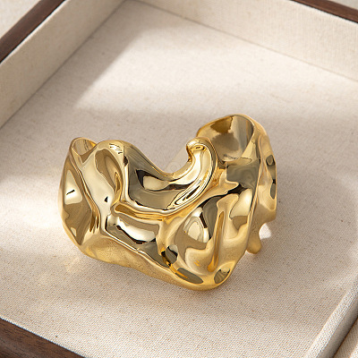 Textured Plastic Cuff Bangles for Women FS-WG9DD36-08-1