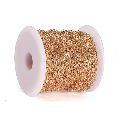 Brass Cable Chains CHC-S003-08G-1