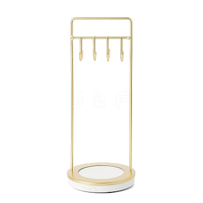 4-Hook Iron Storage Jewelry Rack ODIS-G017-01E-1