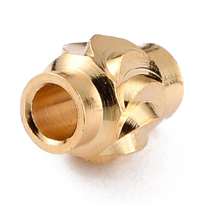 Brass Beads KK-O133-304A-G-1