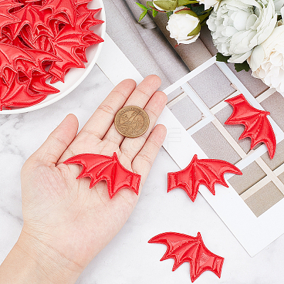 Leather Bat's Left & Right Wing Ornament Accessories DIY-GF0005-62C-1