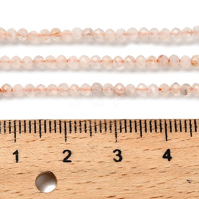 Heated Natural Citrine Beads Strands G-RM2025-05A-2mm-1