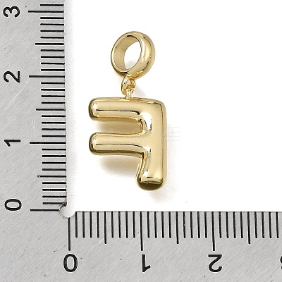 Brass Pendants KK-E806-01G-F-1