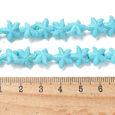 Synthetic Coral Dyed Carved Beads Strands CORA-K009-06A-01-1
