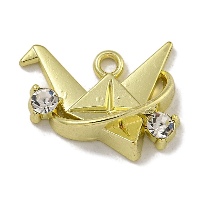 Rack Plating Alloy Pendant PALLOY-F312-70G-02-1