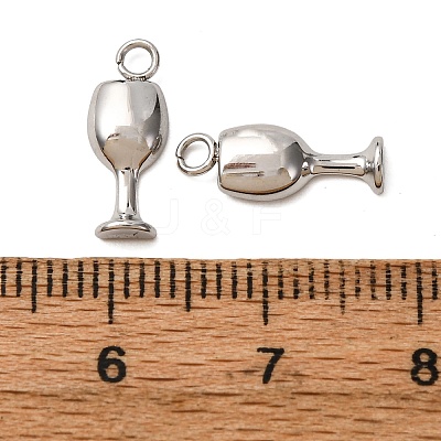 304 Stainless Steel Charms STAS-Z167-02P-08-1