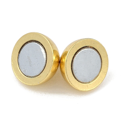 Rack Plating Brass Magnetic Clasps KK-Z070-20G-03-1