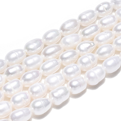 Natural Cultured Freshwater Pearl Beads Strands PEAR-N012-03E-1