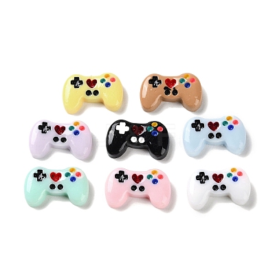 Opaque Resin Cabochons CRES-F030-01A-1