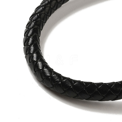 Adjustable Leather Cord Braided Bracelets BJEW-JB04439-02-1