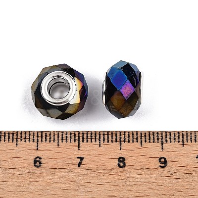 Glass European Beads GPDL-N004-A14mm-A01-1