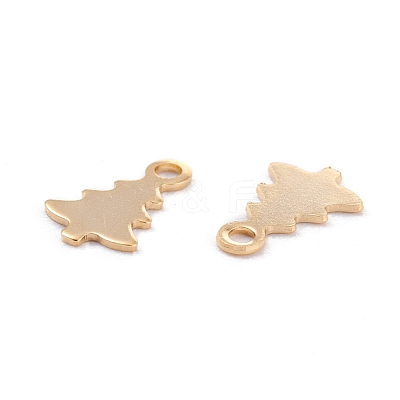 Christmas 201 Stainless Steel Charms STAS-C017-03B-G-1