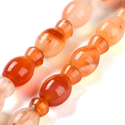 Natural Agate Beads Strands G-H024-E01-01-1