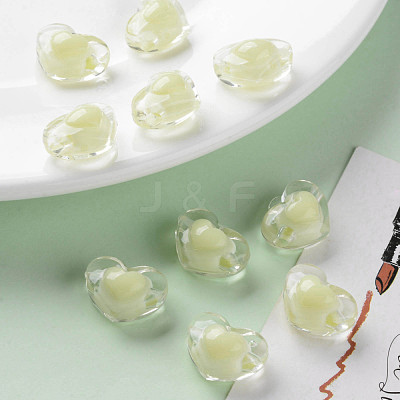 Transparent Acrylic Beads TACR-S152-08A-07-1