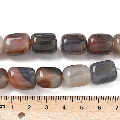Natural Agate Beads Strands G-H295-F01-16-1
