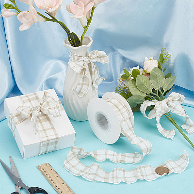 Polyester Ribbons SRIB-WH0011-354D-1