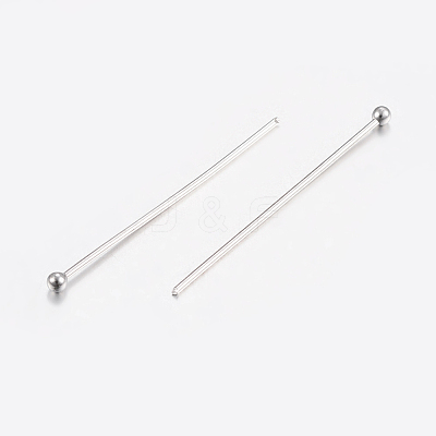 Tarnish Resistant 304 Stainless Steel Ball Head Pins STAS-K172-30P-07-1