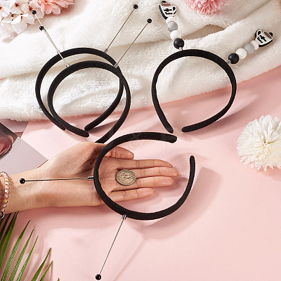 Cloth and Plastic Hair Bands OHAR-TAC0020-01J-1