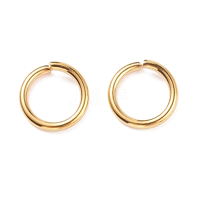 304 Stainless Steel Open Jump Rings STAS-G096-02G-1