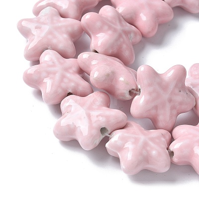 Ocean Series Handmade Porcelain Beads X-PORC-R002-05-02-1