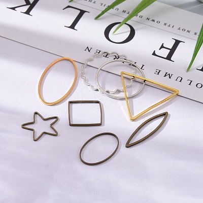 Brass Linking Rings KK-MSMC010-M-1