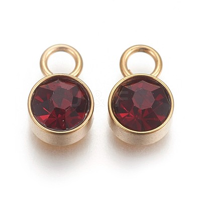 Glass Rhinestone Charms STAS-F189-B09-1