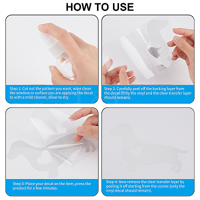 8 Sheets 4 Style Infinity Love & Bird Laser Style Plastic Adhesive Car Stickers STIC-GF0001-04C-1
