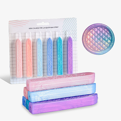 6 Colors Sealing Wax Sticks STAM-K001-01-1
